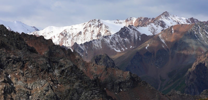 Vicinities of a glacier of Bogdanovich.