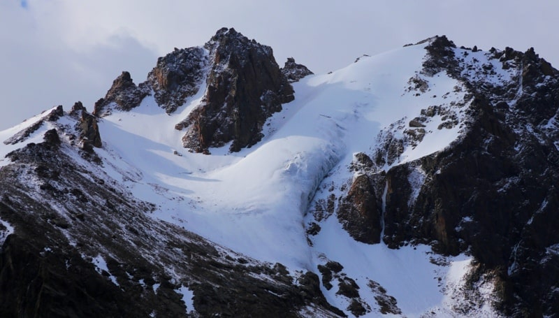 Vicinities of a glacier of Bogdanovich.