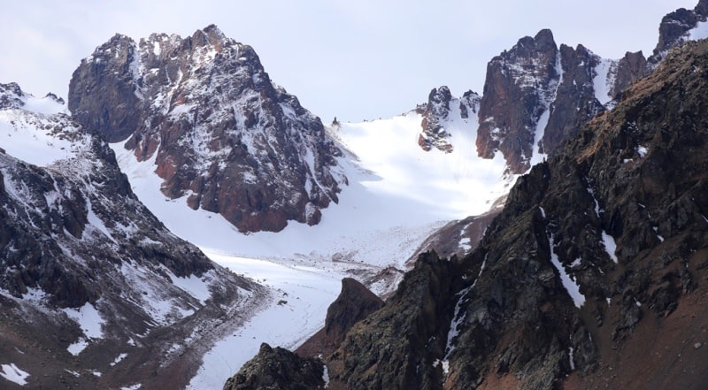 Vicinities of a glacier of Bogdanovich.