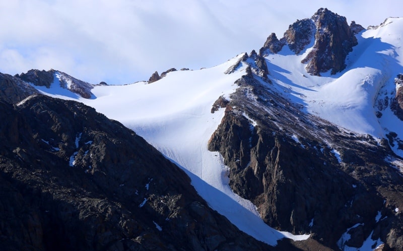 Vicinities of a glacier of Bogdanovich.