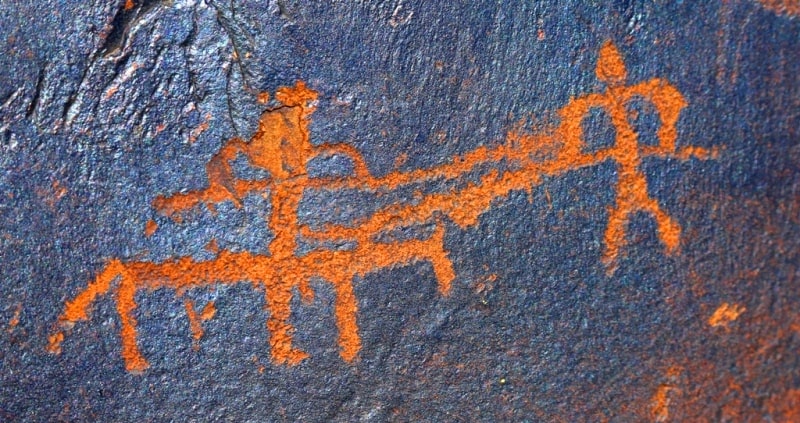 Petroglyphs  the Bayan-Zhurek and vicinities.