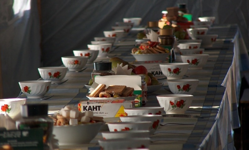 Preparation of a picnic on 200 people.