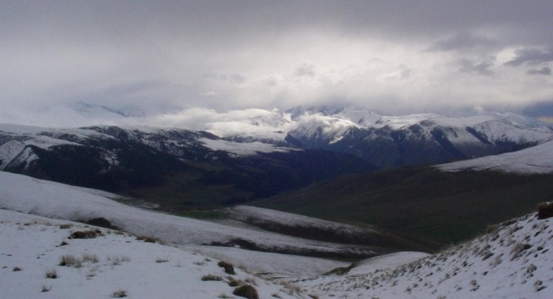 Plateau Assy. The mountains Zailiskiy Ala-Tau.