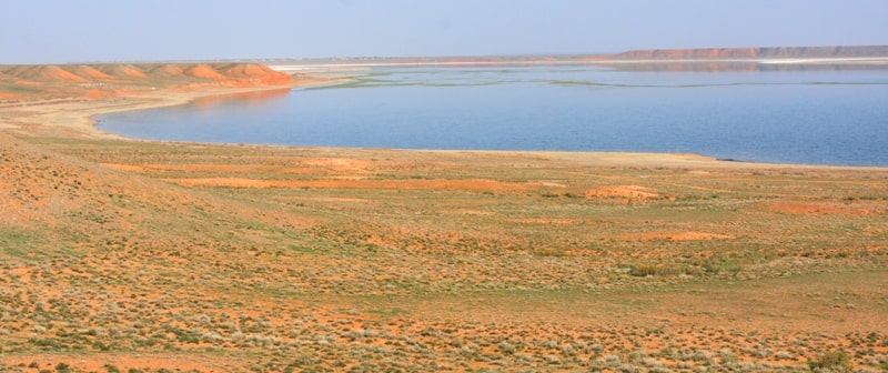 lake Akkol. 