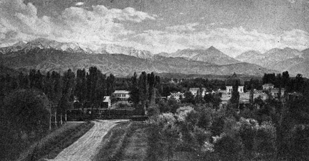 The town of Alma-Ata. 1929.