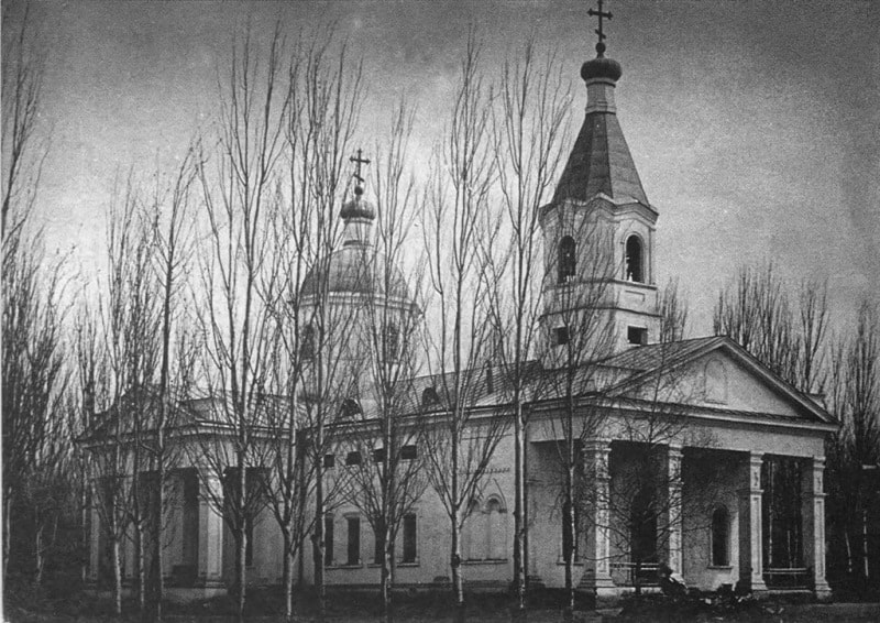 Первый кафедральный собор г. Верного, построенный в 1884 год.