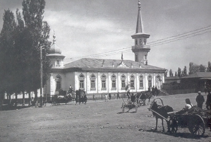 Клуб «Нацмен» (бывшая мечеть). Алма-Ата.