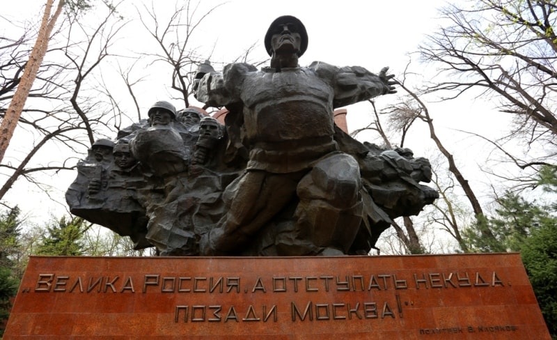 Memorial of Glory in Almaty.