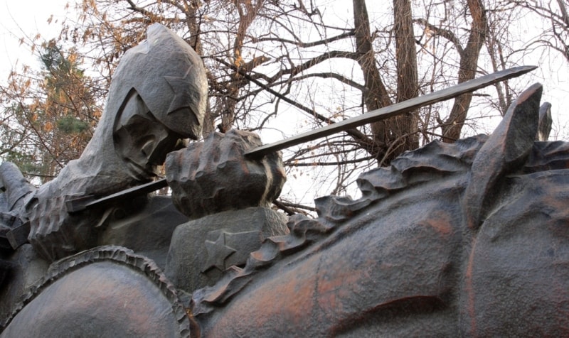 Memorial of Glory in Almaty.