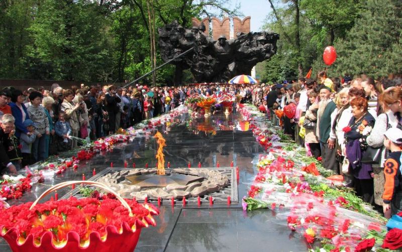 Memorial of Glory in Almaty.