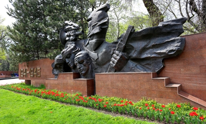 Memorial of Glory in Almaty.