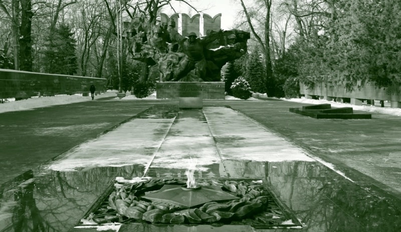 Memorial of Glory in Almaty.