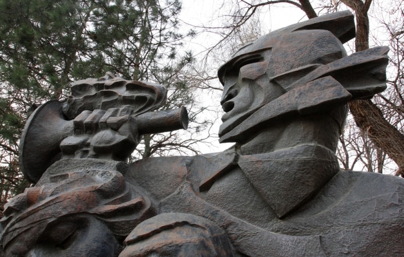 Memorial of Glory in Almaty.