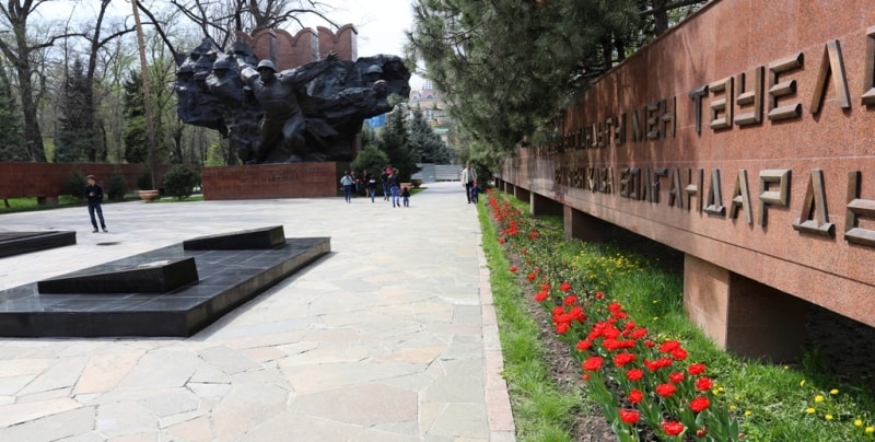 Memorial of Glory in Almaty.