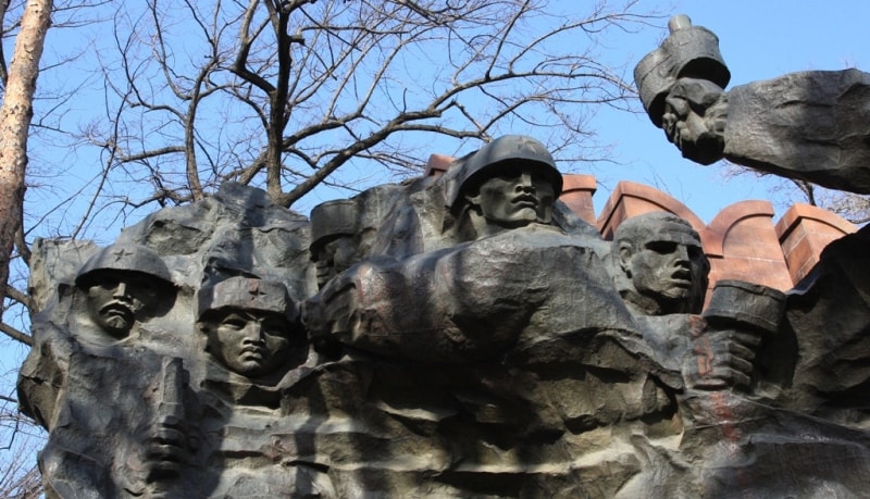 Memorial of Glory in Almaty.