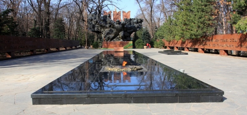 Memorial of Glory in Almaty.