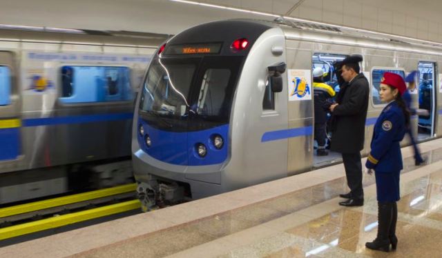Открытие метро в Алматы.