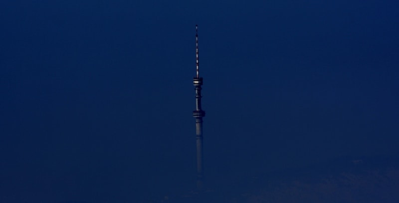 Television Tower Kok-Tobe. 