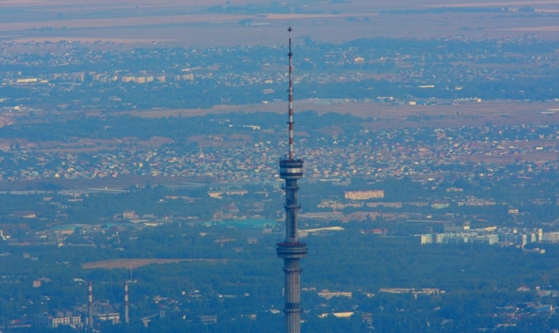 Television Tower Kok-Tobe. 