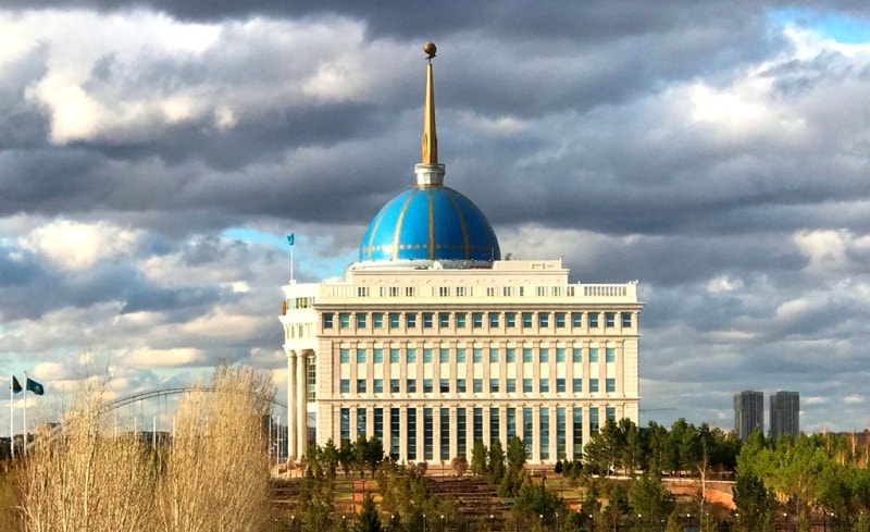 Ak Orda residence of president.