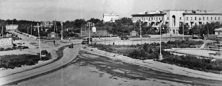 Вид на город. 1964 год.
