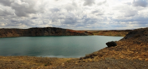 Атомное озеро Шаган.