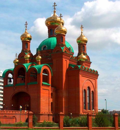 Благовещенский Кафедральный собор города Павлодара.