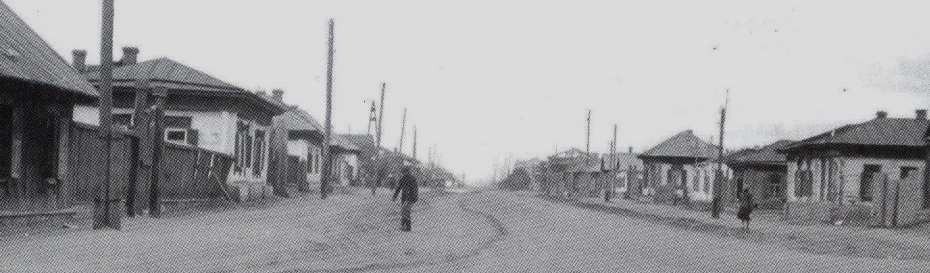 Павлодар. 1956 год. Угол улиц Бабеля и Советов.