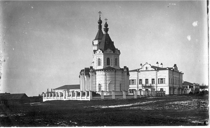 Мечеть построена на средства семипалатинского купца Ф. Плещеева. Автор фотографии неизвестен.
