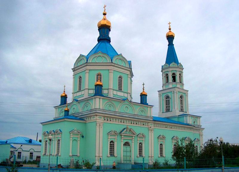 Resurrection Cathedral in Semipalatinsk.