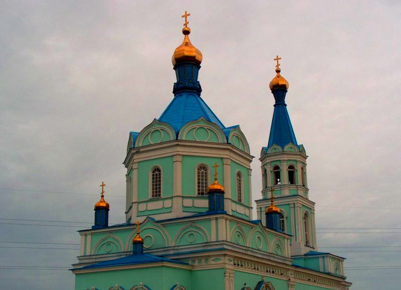 Resurrection Cathedral in Semipalatinsk.
