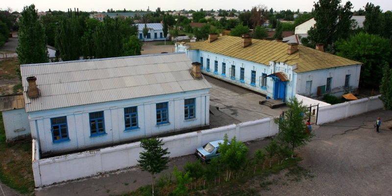 Hospital railway in Turkestan.