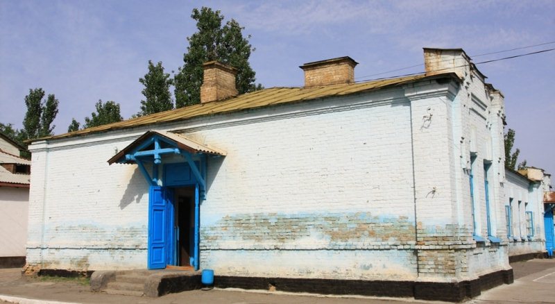 Hospital railway in Turkestan.