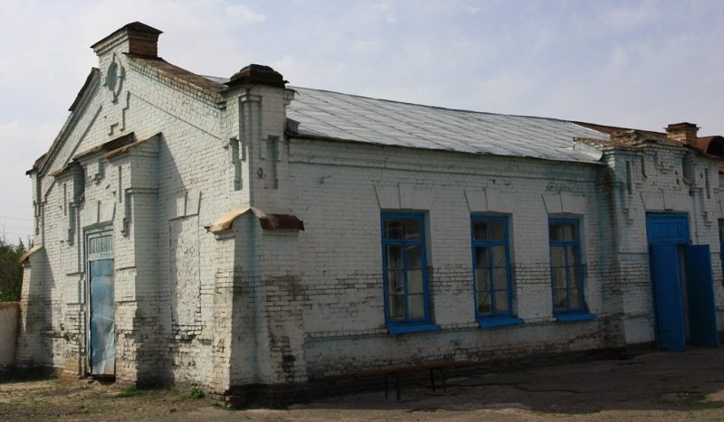 Hospital railway in Turkestan.