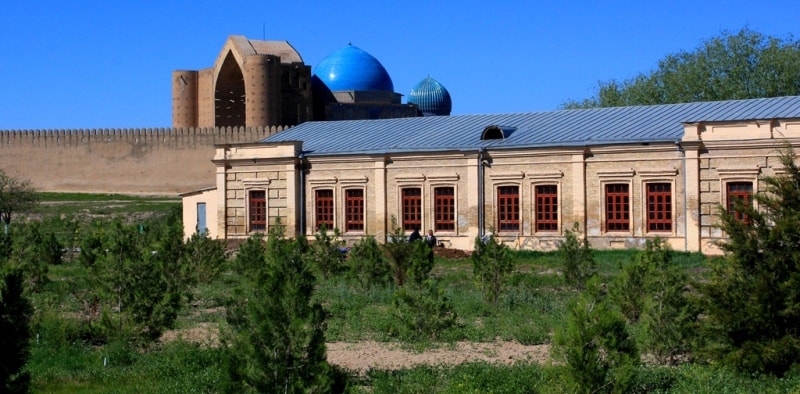 Barracks in Turkestan.