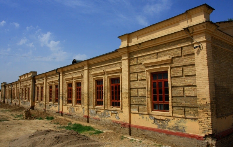 Barracks in Turkestan.