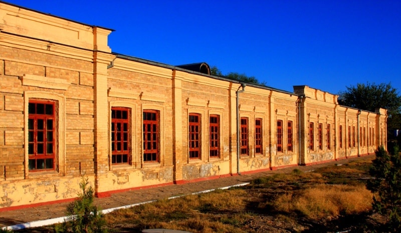 Barracks in Turkestan.