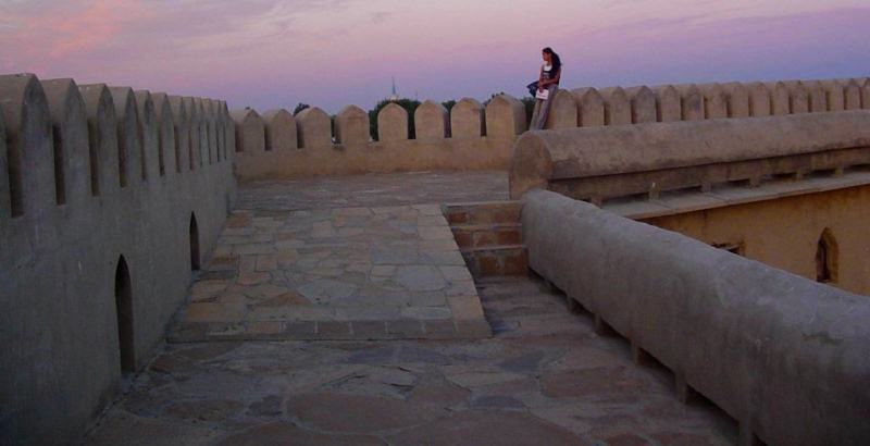 Крепостная стена Туркестана.