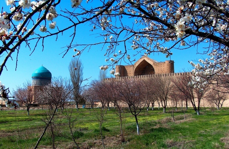 Rabiga Sultan Begim mausoleum.