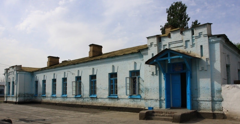 Buildings of service in Turkestan.