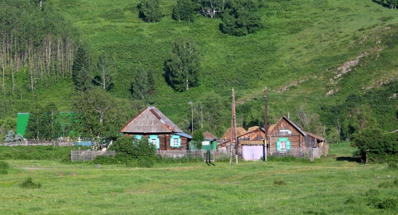 Village of Poperechnoe and its vicinity.