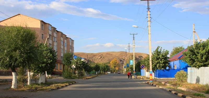 Town of Zaysan.
