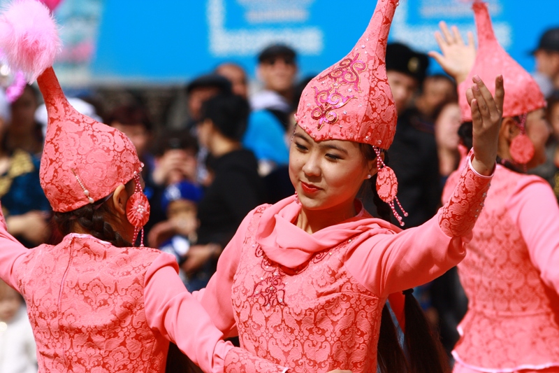 Traditional games of Kazakhs.