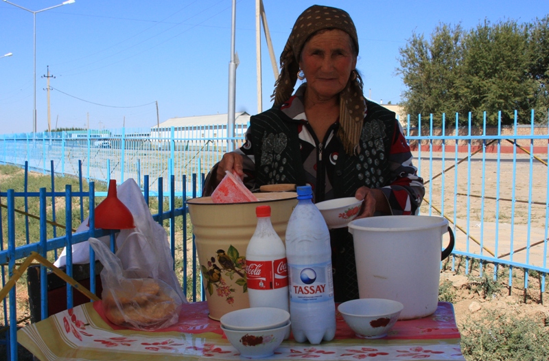 Kazakh food.