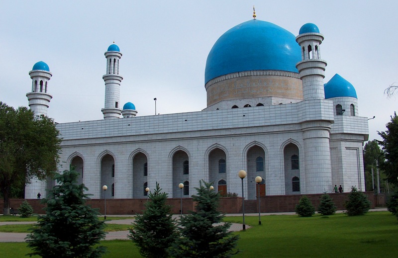 Central mosque in Almaty.