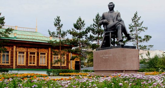 Saken Seyfullin museum in Astana.