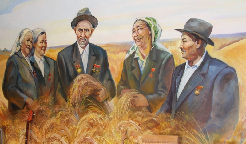 The Museum of history of rice of named after Ybray Zhakhaev.