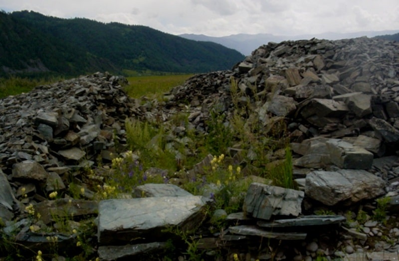 Environs of Berel burial mound. 2003.