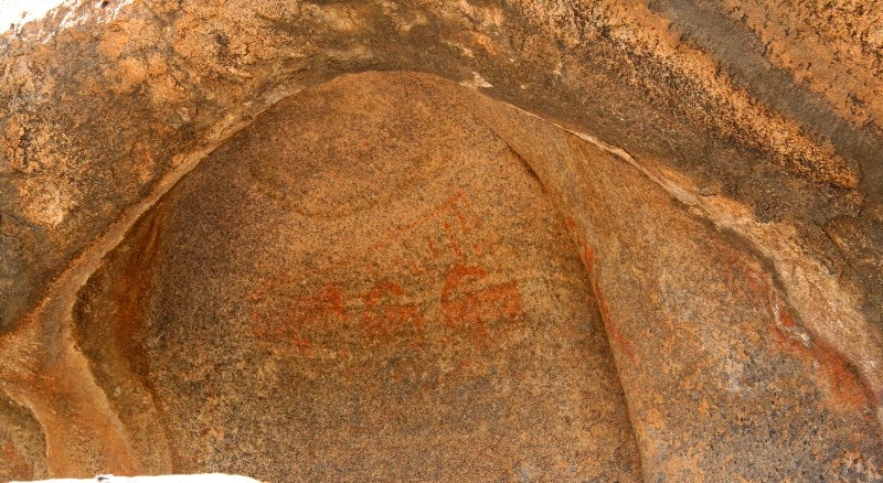 The petroglyphs of Barytastagan.
