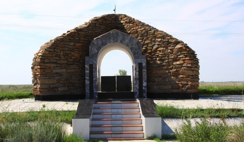 Mausoleums of Ulzhan & Zere in Zhidebai.